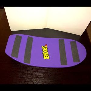 Spooner balance board for exercise or just fun